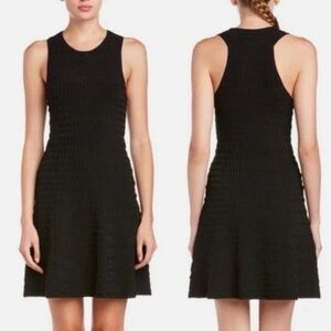 NWT A.L.C. Leonardo Knit Fit and Flare Dress Black - Size Medium